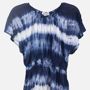Splendid Navy Tye Dye Romper